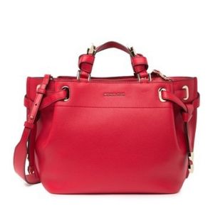 Michael Kors Red Leather Tote